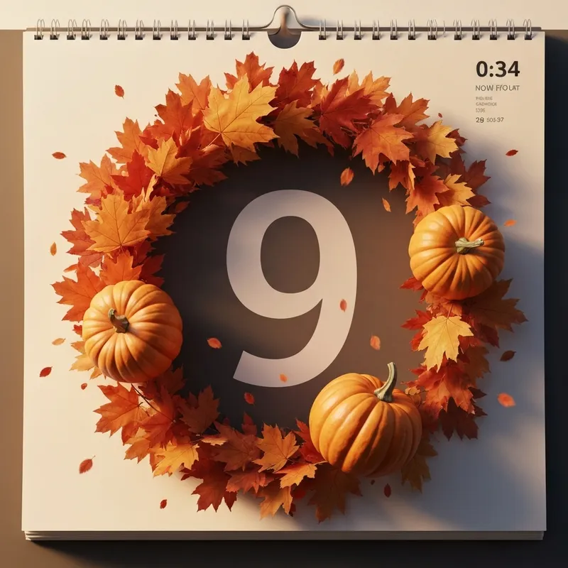 Hình ảnh minh họa cho từ "september" - Tháng Chín